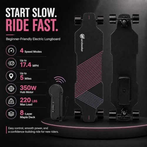 Windseeker Electric Longboard for Beginners