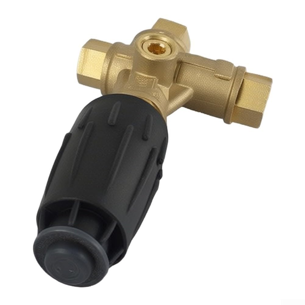 Valvola di scarico Vrt3-310 in ottone compatibile con pompe Annovi, caratteristiche manopola facile da regolare per funzionamento a 4500 Psi, capacità 10,5 Gpm, costruzione resistente per attività di