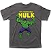 Men's Marvel Comics The Hulk Incredible T-shirt (Medium/Grey)