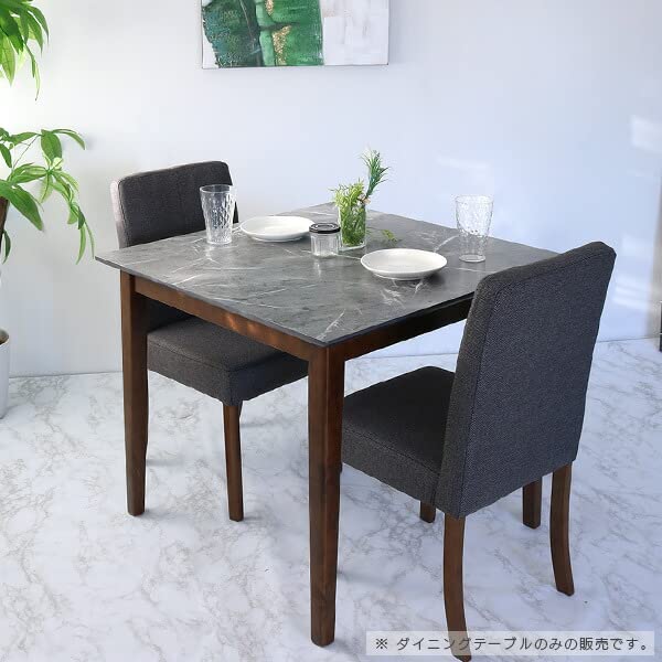 ダイニングテーブル 大理石風 80cm Amazon｜ダイニングテーブル 2人掛け 80cm グレー セラミック風