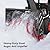 AMERISUN 26-Inch 2-Stage Gas Snow Blower with 212cc Engine, Self-Propelled Snow Thrower with 120V Electric & Recoil Start, Heavy-Duty 26" Clearing Width, 20" Intake Height, 180° Chute Rotation