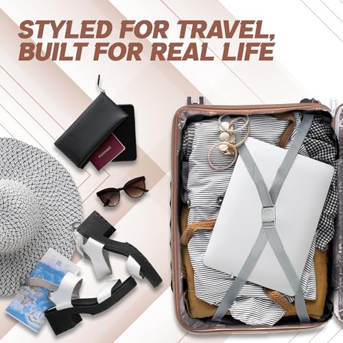 Image of AMERICAN TRAVELLER Tourispro Trolley Bag for Travel Single Medium |Suitcase for Travel |Leightweight Large Luggage Traveling Bag| Polypropylene(Pp) Bags with Expandable 8 Wheels (24, Rose Pink)