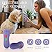 LeHuski Dog Bark Deterrent Device - Rechargeable Ultrasonic Anti Barking Device for Dogs Effective Control up to 50 Ft Safe and Humane for Indoor and Outdoor Use Purple