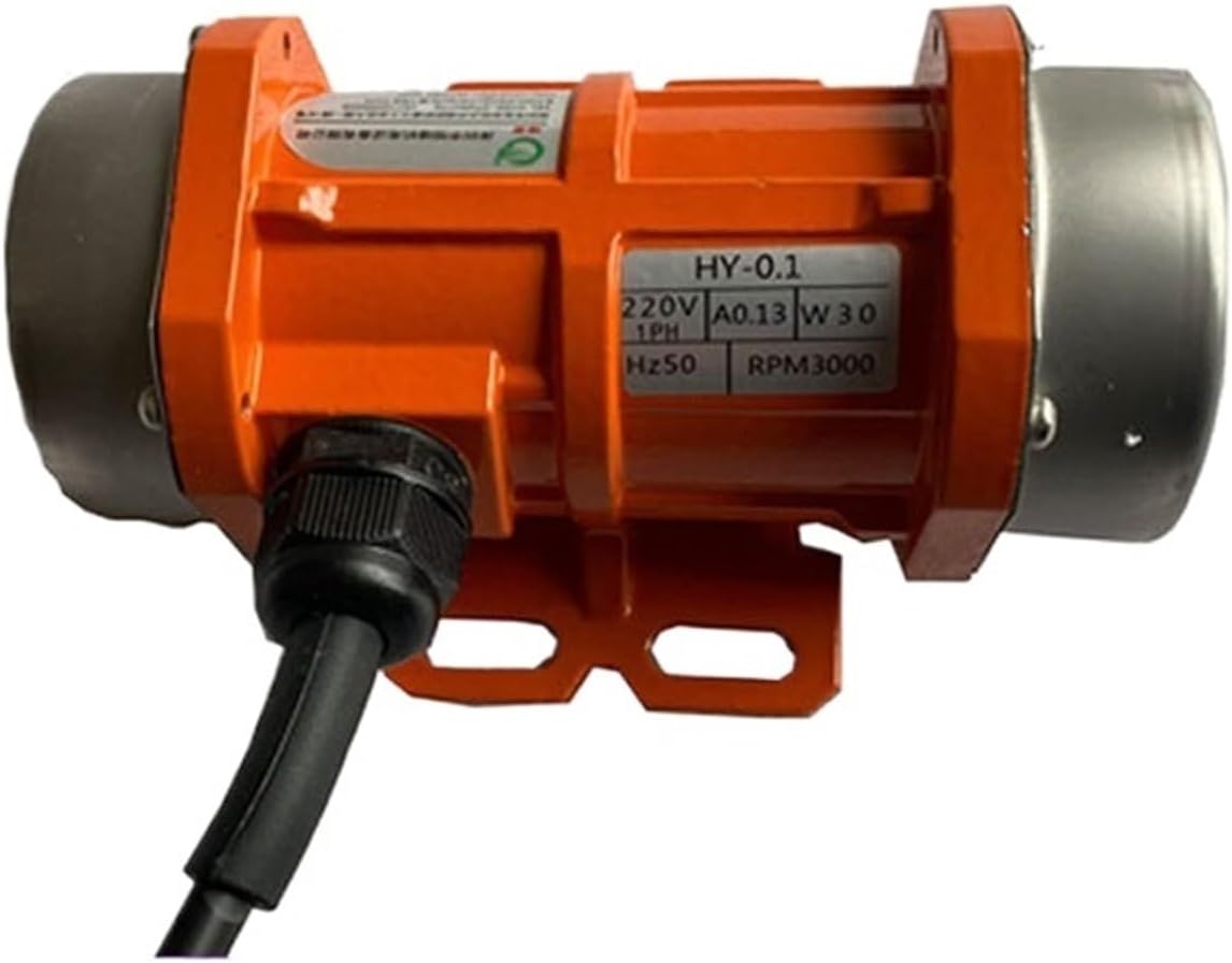 120W 110V 220V 380V AC Vibration Motor Aluminum Alloy Concrete Vibrator Single-phase Three-phase Adjustable Speed Small Vibrat(220V120W ThreePhase)