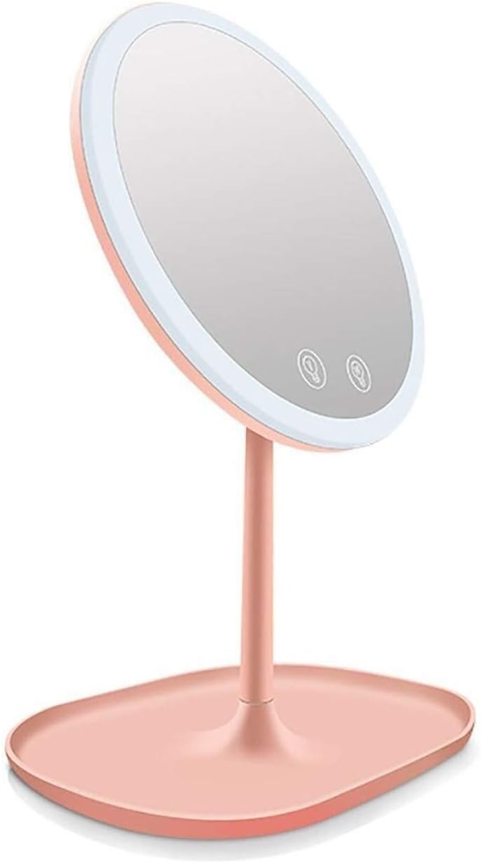 SYDDP Countertop Vanity Mirrors LED Lighted Makeup Vanity