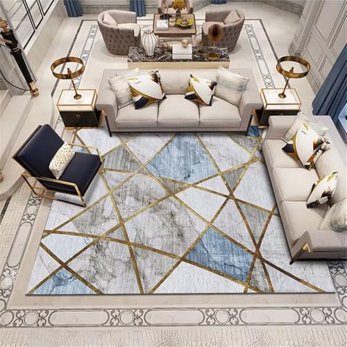 DJHWWD Alfombra Juegos Infantil para Bebe 70x140CM alfombras pie de Cama Grigio Malla Moderna Azul Silla Oficina Alfonbras Salon Grandes