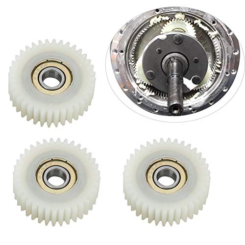Image of VBESTLIFE Motor Gears, 38mm 36T Replacement Gears, 3Pcs Nylon Gear Set for Electric Scooter, Scooters & Equipment Mechanical Gears