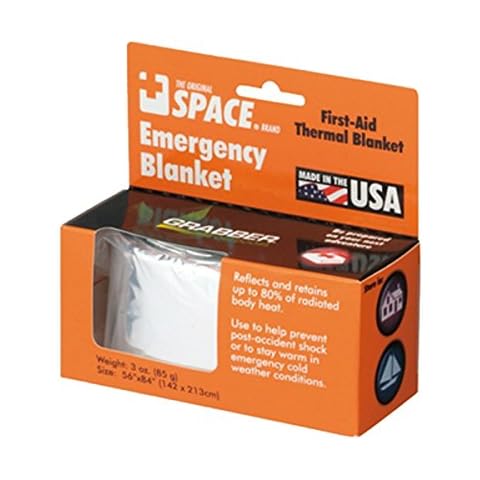 camping.com Grabber Original Space Brand Emergency Blanket 56 in. X 84 in. Cover