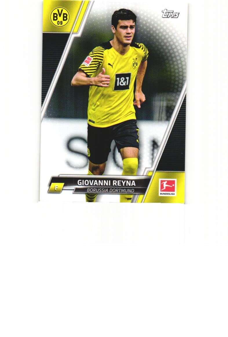 Amazon.com: GIOVANNI REYNA 2021-22 Topps Bundesliga Soccer Card