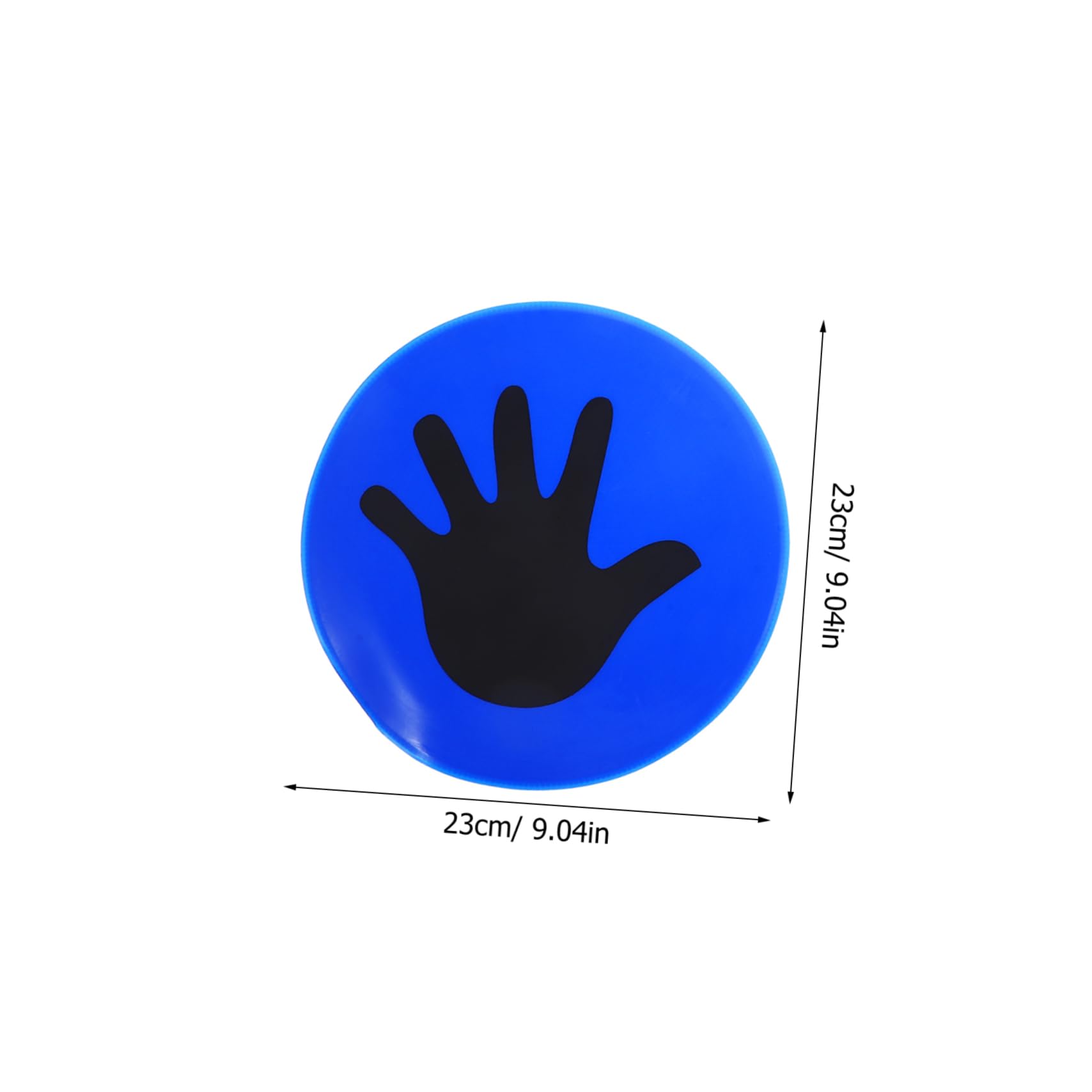 BRIGHTFUFU Football Training Discs Set 2 Pairs Soccer Training Markers Marking Discs Bright Design