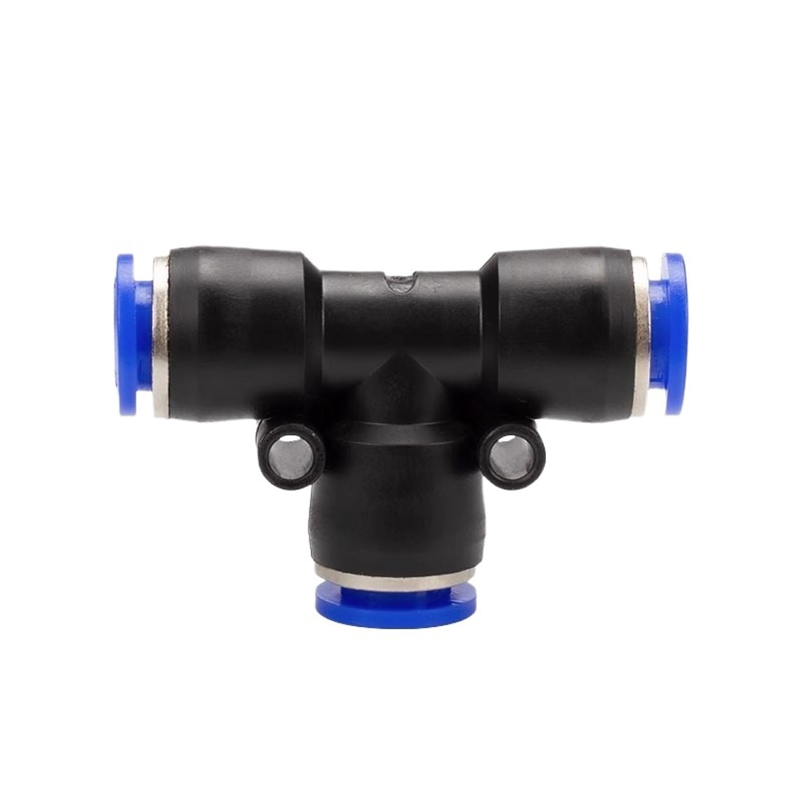 10PCS PE PEG Pneumatic Air Connector Quick Fitting Tee Reducer 3 Way T-shaped Pipe Hose Connector 4/6/8/10/12mm(PEG 12-8)