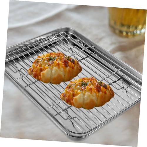 Plaque de cuisson en acier inoxydable haute température pour rôtissage durable - 7