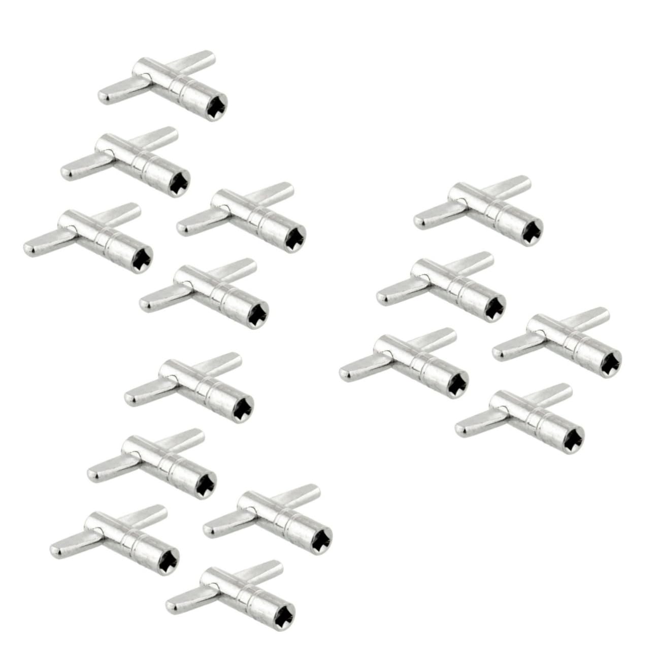 GREENADSCAPE 3sets Drum Keys Pack of 5 Standard Drum Keys Metal Construction Suitable for 5pcs*3