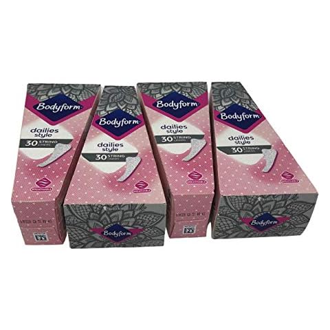 Bodyform Dailies Thong String Liners 30 x 4 Packs Bulk Buy Multipack Cover