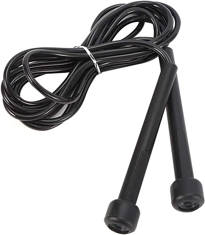 Body strength Lightweight Adjustable & Tangle-Free Jump/Skipping Rope For Crossfit, Gym, Cardio and Endurance Training (Pack of 1, Plastic)