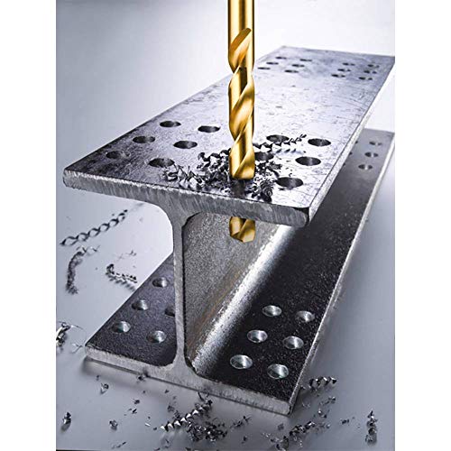 kwb Titan HSS Metallbohrer Ø 5 mm mit speziellem Spitzenanschliff, langer Standzeit und hoher Schnittgeschwindigkeit beim Bohren mit… – Ansicht 3