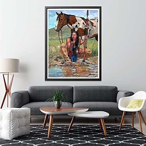 Sugamm 5D Kit per Diamond Painting Indiani Kit