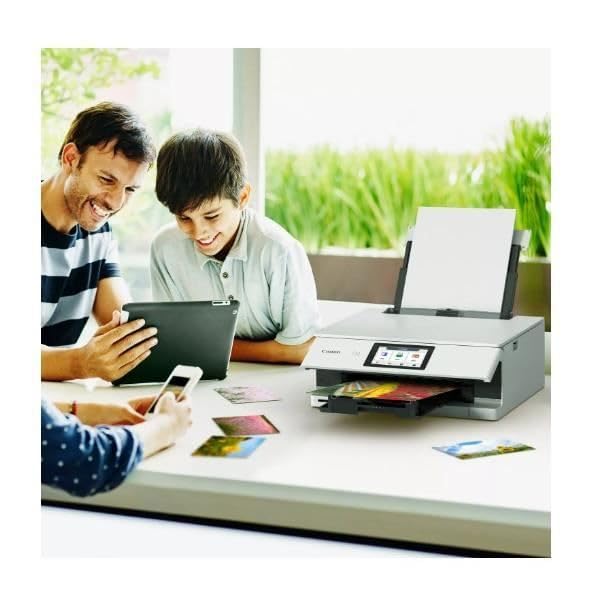 Miniatura 2 de Canon Pixma TS8751 Impresora Multifunción 3 en 1, Sistema de Inyección de Tinta, Impresión, Escaneo y Copia, WiFi, Impresión Doble Cara, Alimentación Bidireccional, Blanco