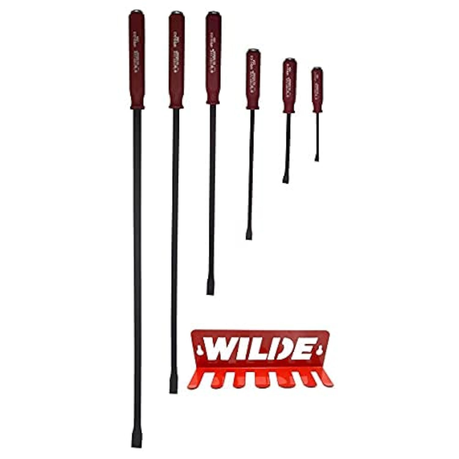 Wilde Tool HPB7/DB - Juego de 7 palancas con tapa dura