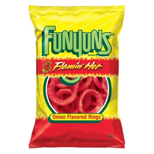 Funyuns, Flamin' Hot Flavor, 1.25 Ounce (Pack of 64)