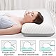 Fityou Memory Foam Kissen, nackenstütz Kissen, Ergonomisches Schlafkissen, Kühl Kissen, doppelseitiges Design, waschbarer Kissenbezug(67.5x40x13cm)