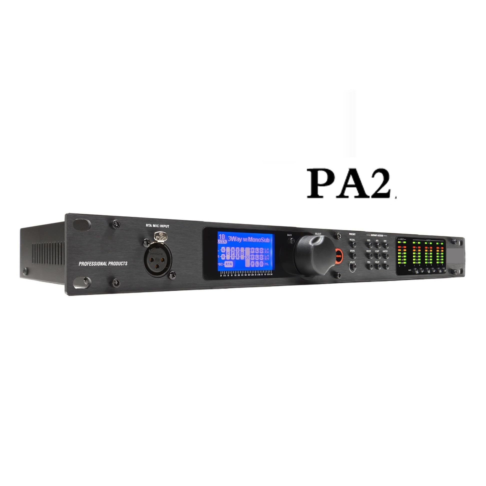 Processeur Audio De Scène, 2 Entrées Et 6 Sorties, Logiciel Original, Support De Pilote Audio Pro, Haut-parleur Professionnel, Processeur Audio
