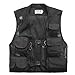 Lieshezhe Men Mesh Breathable Multi-Pocket Vest Outdoor Travelers Fly Fishing Photography