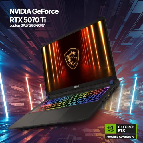 Image of msi Vector 16 inch Gaming Laptop 2026,Core Ultra 7 255HX,GeForce RTX 5070 Ti