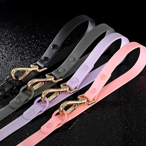 Collier pour animal domestique en PVC imperméable avec plaque d'identification - 5