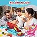 Cash Register for Kids Real Calculator Kids Cash Register with Scanner Toy for 3 4 5 6 7 8 Year Old Boy Pretend Play Store with Music / Food / Shopping Cart Learning Toys Gifts for Boys Ages 4-8