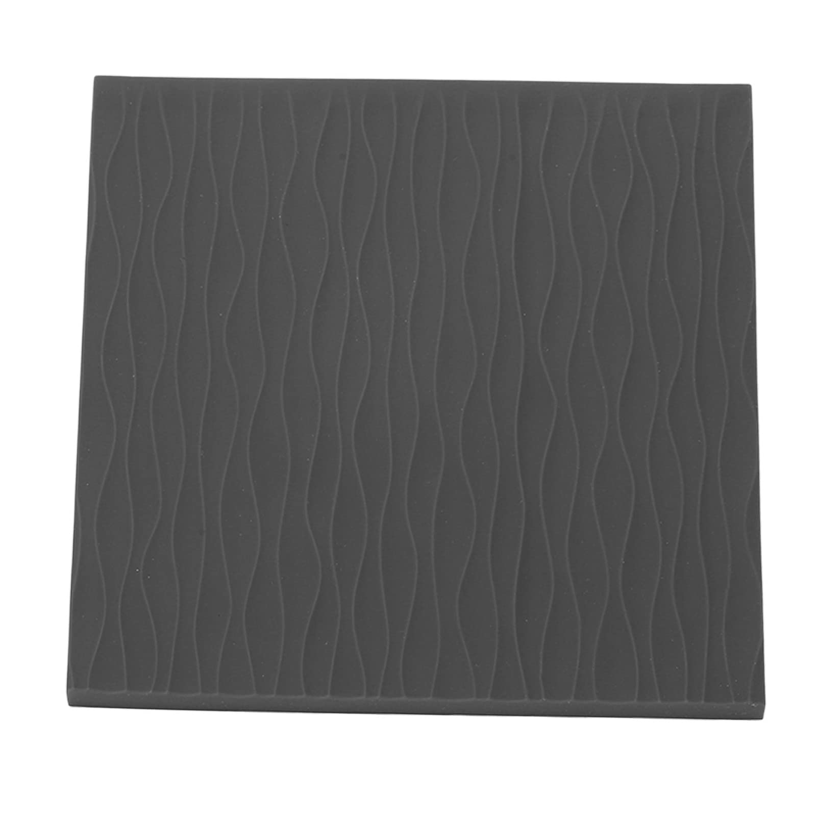 Yosoo Health Gear Juego de Manipulación de café con Tapete de Apisonamiento, de Haya de 58 Mm, Base de Acero Inoxidable, Tapete de Silicona en Relieve para Uso en la Esquina del Mostrador de café en