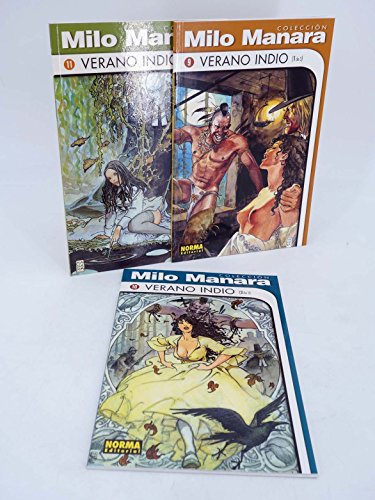 COLECCIÓN MILO MANARA 9 10 11. Verano Indio Completa. Norma. Oferta
