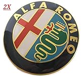 ✔ ALFA KOMPATIBLER EMBLEM: Das Ergebnis des ursprünglichen Emblemes zum Preis eines kompatiblen. Unseres ist kein Original, aber es ist perfekt austauschbar. Das Logo des Autoherstellers gibt nur den Bestimmungsort des Produkts an, nicht seinen Ursprung.