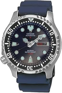 Citizen Men's Analogue Automatic Watch with a Rubber Band Promaster Marine