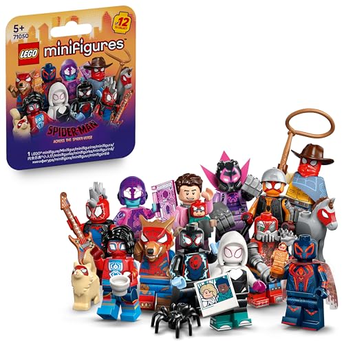 Image of LEGO Minifigures Spider-Man: Across The Spider-Verse 71050 Minifigures Building Toys for 5+ Age Boys and Girls