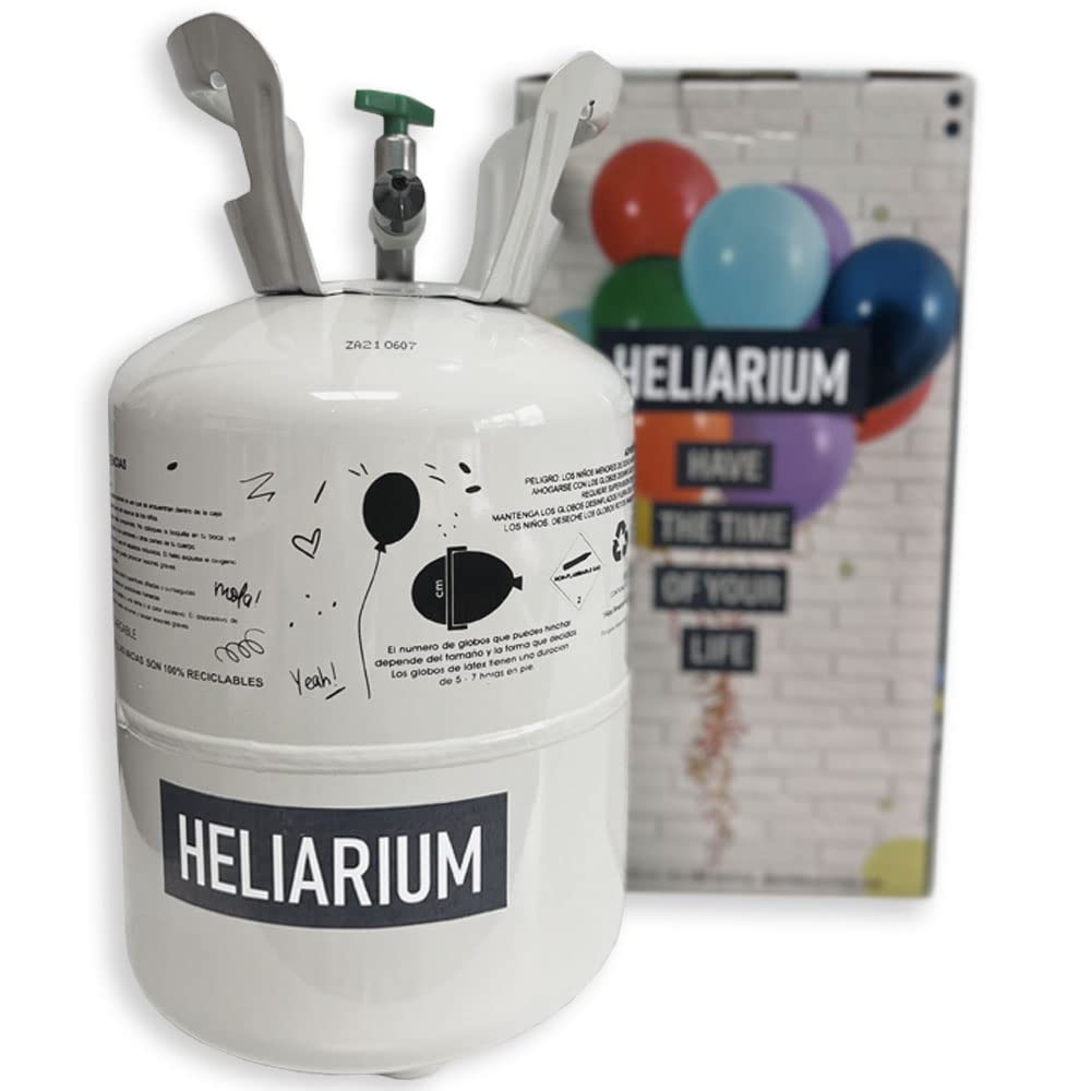 Bombola di elio da 0,25 m³. Heliarium