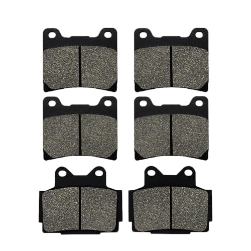 Plaquettes de frein moto pour FZR400 1986 et FZ600 1986-1988
