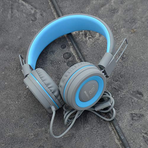 Fones de ouvido infantis S SMAZINSTAR para crianças escolares - estéreo sem emaranhamento com conect