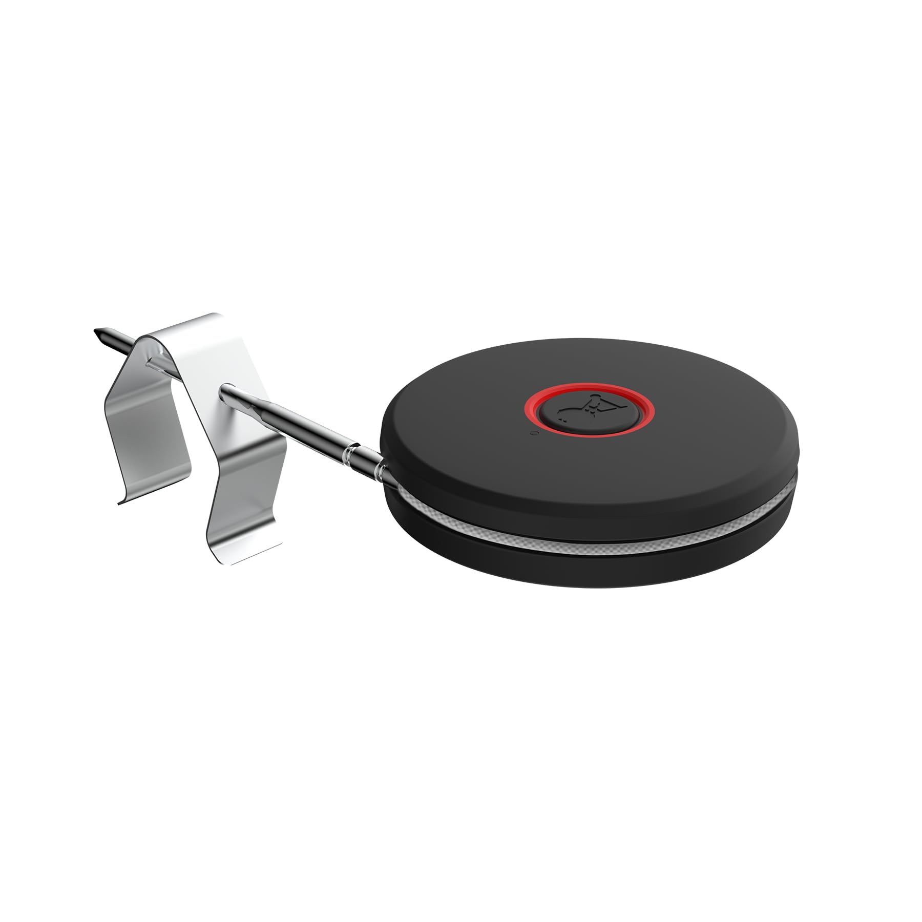 Weber Smart Thermomètre avec sondes de Grille et de Viande/Mesure la température du Gril et à cœur pour Une Cuisson Parfaite – Noir (3400590)