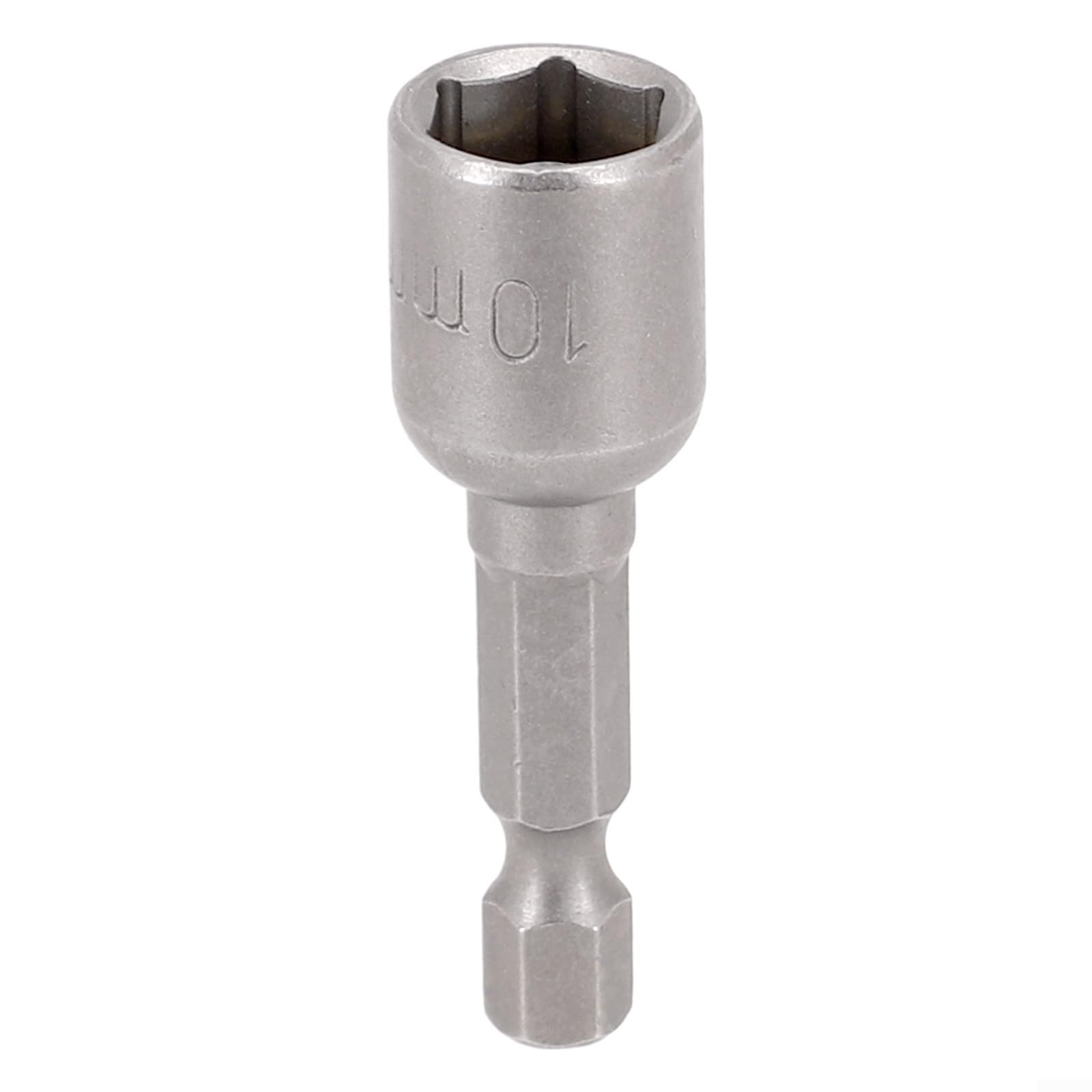 Set di chiavi a bussola magnetiche con gambo esagonale da 1/4", accessorio per trapano elettrico senza fili, attacco a lunga portata (10 mm)