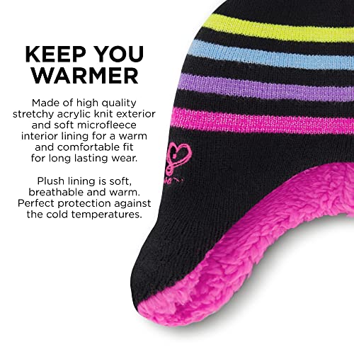 Nickelodeon Girls Winter Hat, Kids Gloves Set, Jojo Siwa Beanie For Ages 4-74