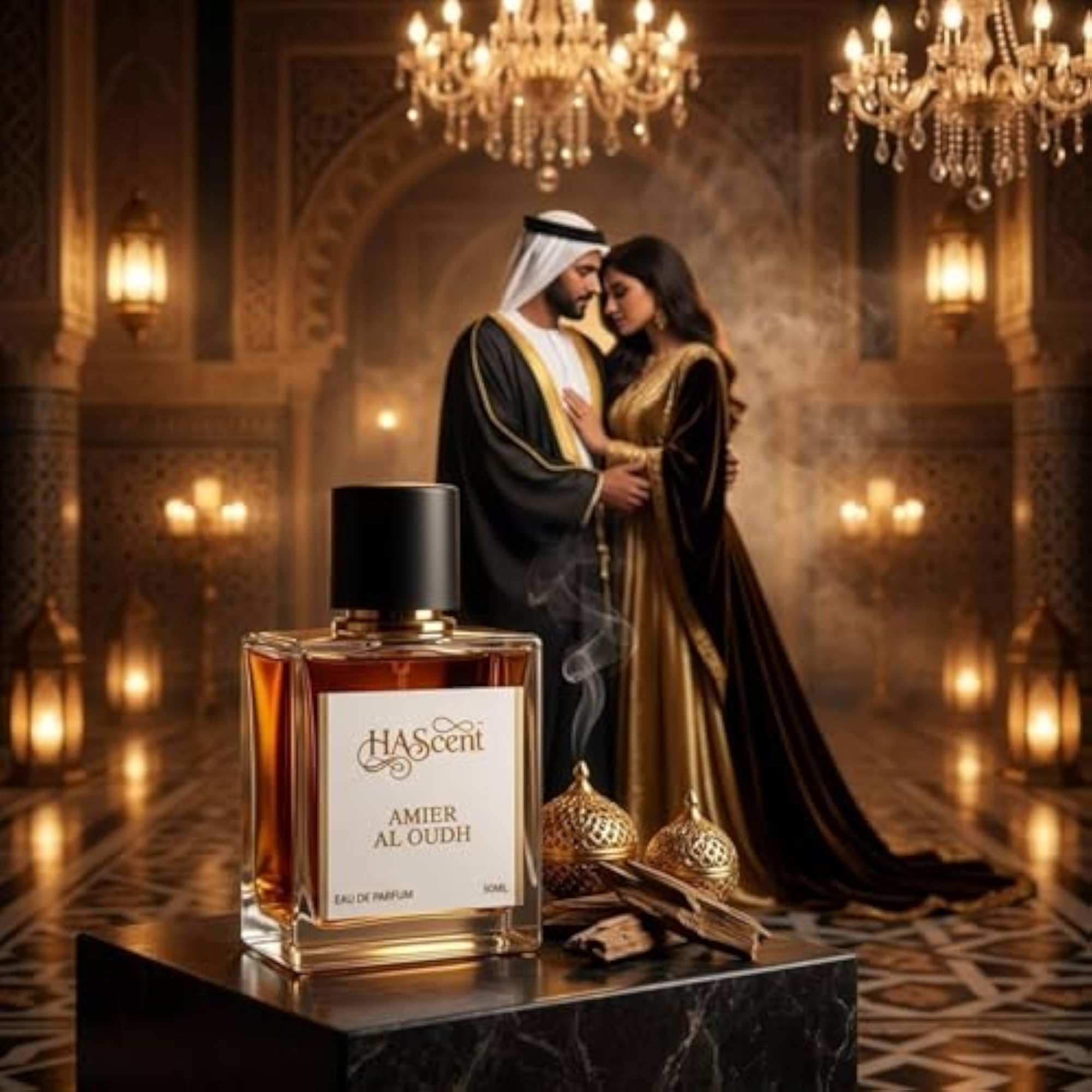 Ameer Al Oudh Eau De Parfum 50ML, Luxury Unisex Scent