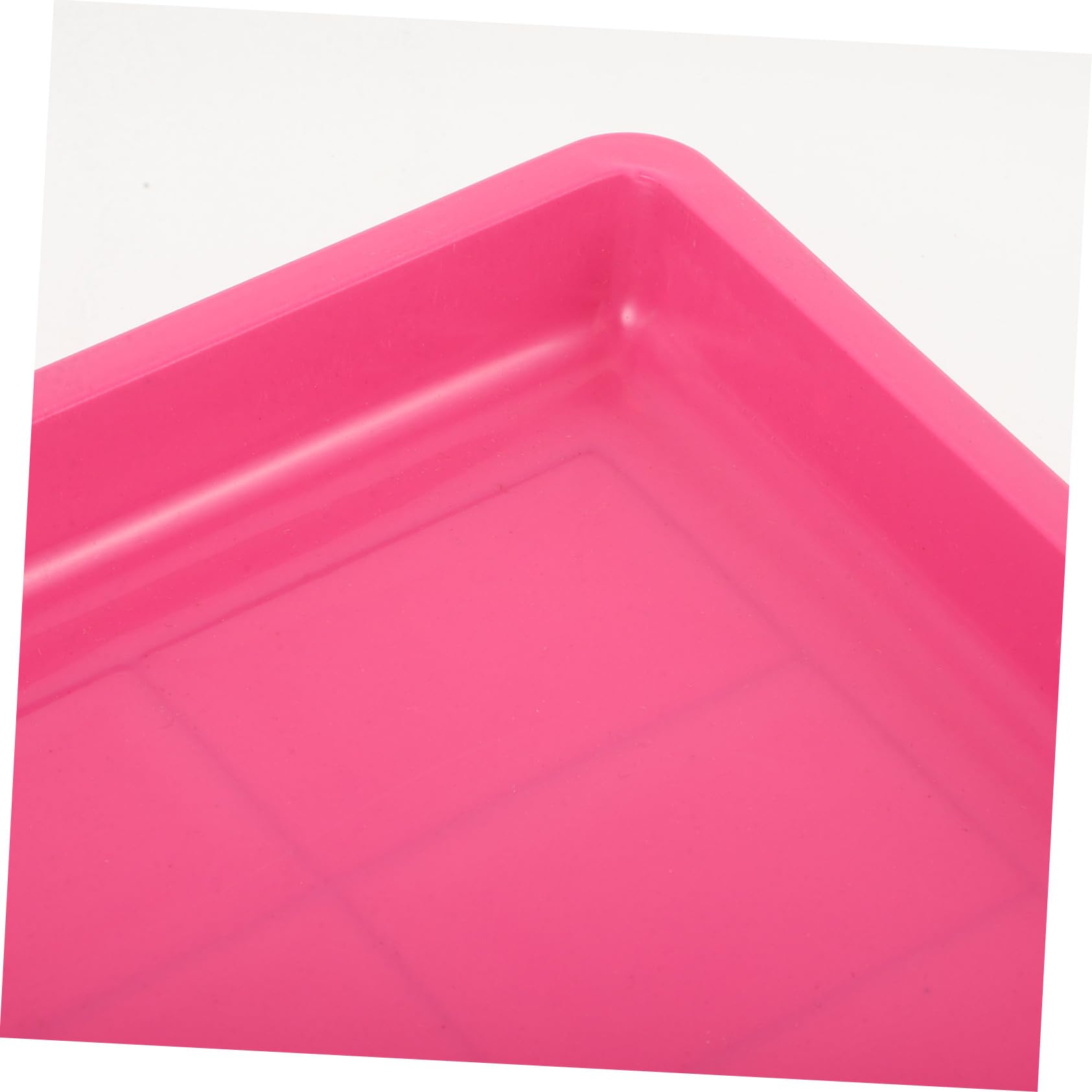 TOYANDONA Vassoio Inferiore per Gabbia in Plastica per Animali Domestici, Sostituzione Resistente e Stabile, Design Semplice e Linee Morbide, per Casa e Giardino