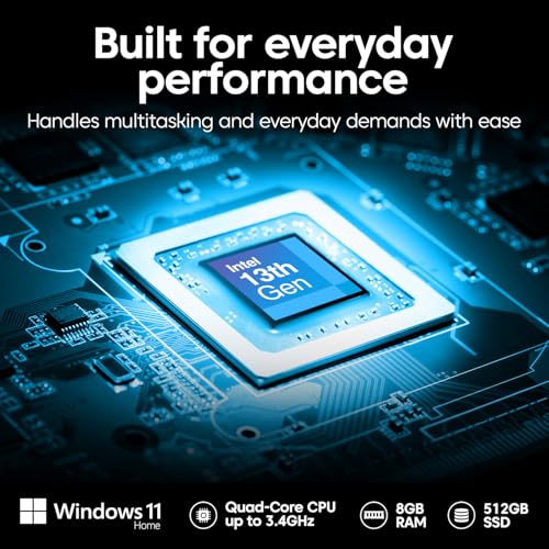 Image of Fusion5 10.1 inch Windows 11 Full HD Rugged Tablet PC - Intel 13th Gen - FWIN232 PRO N5 Ultra Slim Windows Tablet Computer - 8GB RAM, 512GB SSD, 10 Inch, 5G WiFi, HD Webcam, Micro HDMI, Expandable Storage