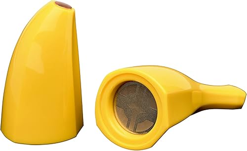 Miniatura 2 de MagNeatOhz Banana para casco, fabricado en Estados Unidos, magnético e intercambiable para cascos de motocicleta, bicicleta y esquí, par
