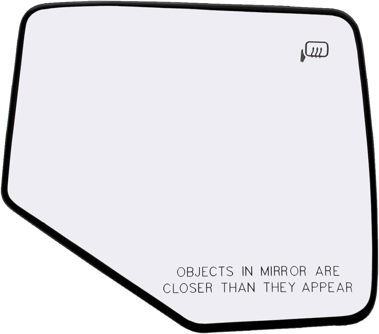 Passenger Side Mirror Glass Replacement For 2006-2010 Ford Explorer, Explorer Sport Trac and Mercury Mountaineer Right Door Mirrors Heated with Backing Plate 6L2Z17K707C