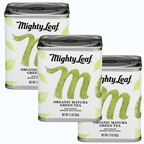 Té matcha orgánico en polvo 3 unidades 1.5 oz miniatura 1