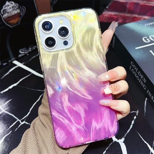 Coque tendance arc-en-ciel pour iPhone 15 Pro Max, sublimez votre smartphone de reflets magiques