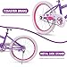 Fenbeli Kids Bike, 20 Inch Boys and Girls Bicycle with Removable Training Wheels, Adjustable Seat and Handlebar, Children's Bicycle for 3-8 Years Olds (Purple, 20 Inch)