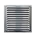Ventilazione in alluminio 30 x 30 cm, griglia in alluminio con insetti net, Air Vent aluminum, bistecchiera in alluminio con insetti netto 30 x 30